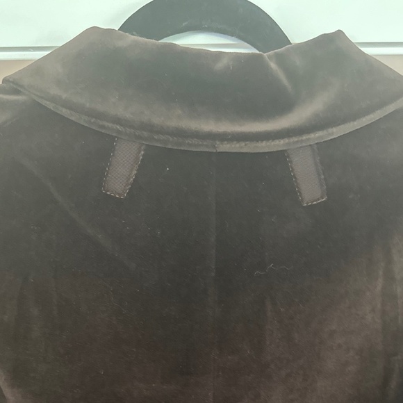 Vintage CELINE Brown Velvet Blazer - Never worn, like new - Size 10 - Picture 10 of 14